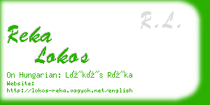 reka lokos business card